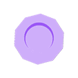 EchoDot3Clock_HandleNutx2.stl Free STL file Amazon Echo dot 3rd Alarm clock style・3D printer model to download