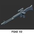 01.jpg weapon gun FG42 V2 FIGURE 1/12 1/6