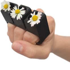 bague_1.jpg Бесплатный STL файл Flower punch・3D-печатный дизайн для скачивания