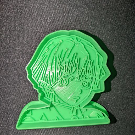 Zenitsu Cookie Cutter and Stamp 3D model