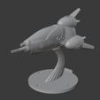 GnerlSquare06.jpg Gnerl Fighter Pod with 5 Flight Stand poses