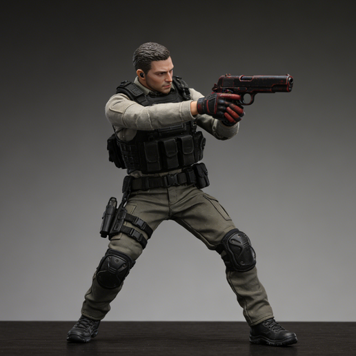 mzz273 - U.S. Colt M1911 Pistol - Scale Model
