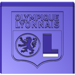 Image_4.png STL file OL Phone Holder - Olympique Lyonnais・3D print design to download