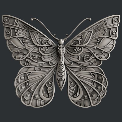 STL file Butterfly 🦋 ・Design to download and 3D print・Cults