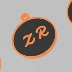 zr.jpg LLAVERO INICIAL 2 LETRAS Z.R