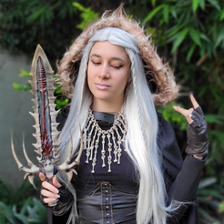 Bone Sword 3D Model - Perfect for Cosplay and Props