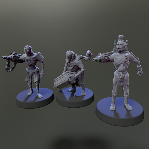 🎲 Diesel Cyberzombies・ 3D File for 3D printing・Cults