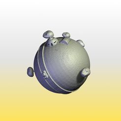 KAIO1.jpg STL file PLANET KAIO DRAGONBALL・3D printable model to download