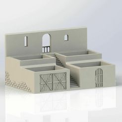 aq8.jpg STL file architectural planter・3D printer design to download