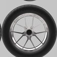 4751.png PACK OF 05 20'' WHEELS AND 6 TIRES FOR SCALE AUTOS AND DIORAMAS!