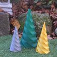 IMG_9344.jpg Christmas Tree Spiral Cone Decoration