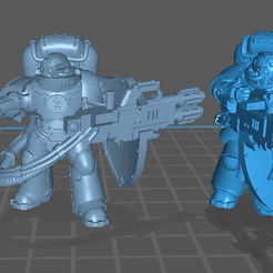 Screenshot-2023-09-30-231655.png Free STL file First Melting Shield veteran of the Royal Fists・3D print design to download