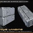 container_lowres.jpg Scifi Shipping Container - 28-32mm gaming - Novus Landing