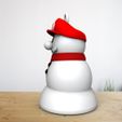 Mario.1.jpg STL file Mario Snowman・Model to download and 3D print