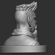 5.JPG Download STL file Zombie Hunter Bust • 3D print template, Bstar3Dart