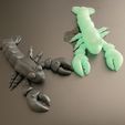 Mignon homard Flexi Print-in-Place