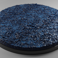 ovw11.png Archivo STL 3x 100mm base con suelo rocoso v2 (+toppers)・Diseño de impresión en 3D para descargar