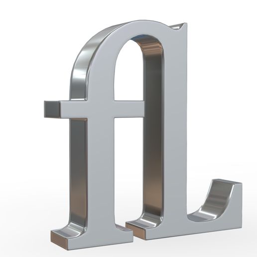 faberlic logo - 3D model önizlemesi