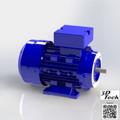 001.jpg 3 Phase Induction Motor 3D model