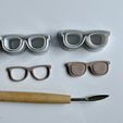 IMG_5841.jpeg Set de coupes pour lunettes de soleil - huit tailles - pour pâte polymère