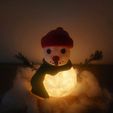 20231031_142502.jpg Frosty, the glowing snowman (several parts)