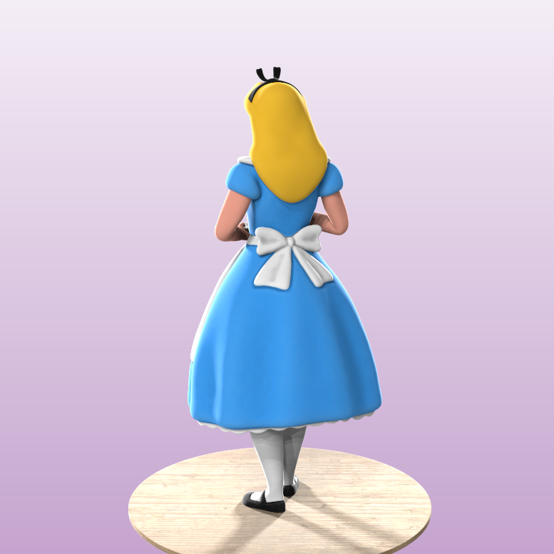 3D file Alice in Wonderland・Model to download and 3D print・Cults