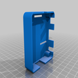 top_noGrid_AllSlots_r1.png Raspberry 3A Case with 2020 mount