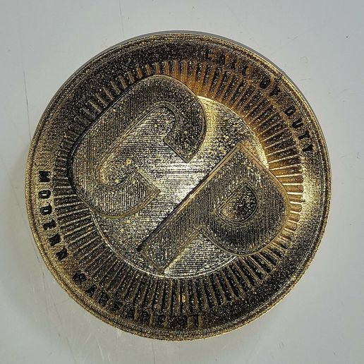 Call of duty CP coin Modern warfare 2 3D model