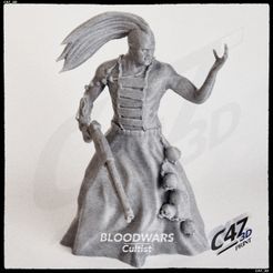 Bloodwars-Cultist-Male_1.jpg Free STL file Bloodwars Cultist Male Figurine・3D printing idea to download