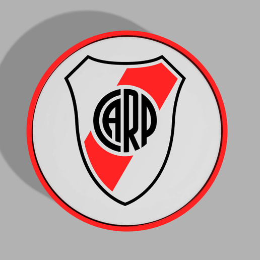 River Plate Coasters : Anti-Drip Coasters with Flange : Easy Printing