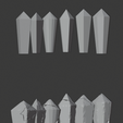 Crystal-03.png Бесплатный 3D файл Damaged Crystal Pack・3D-печатная модель для загрузки
