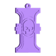 Inquisitorial Rosette.stl Inquisition WH40k keychain