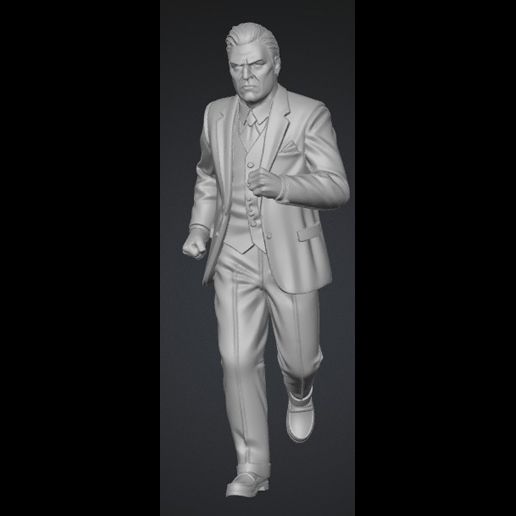 👨 1940s Mobster #1 STL DoubleG・ STL File for 3D printing・Cults