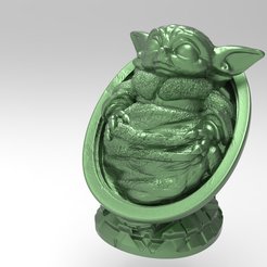 BBY.png Free STL file Baby-Yoda・3D printing template to download