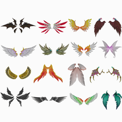 Thumb.png 3D Wing Models - Low Poly