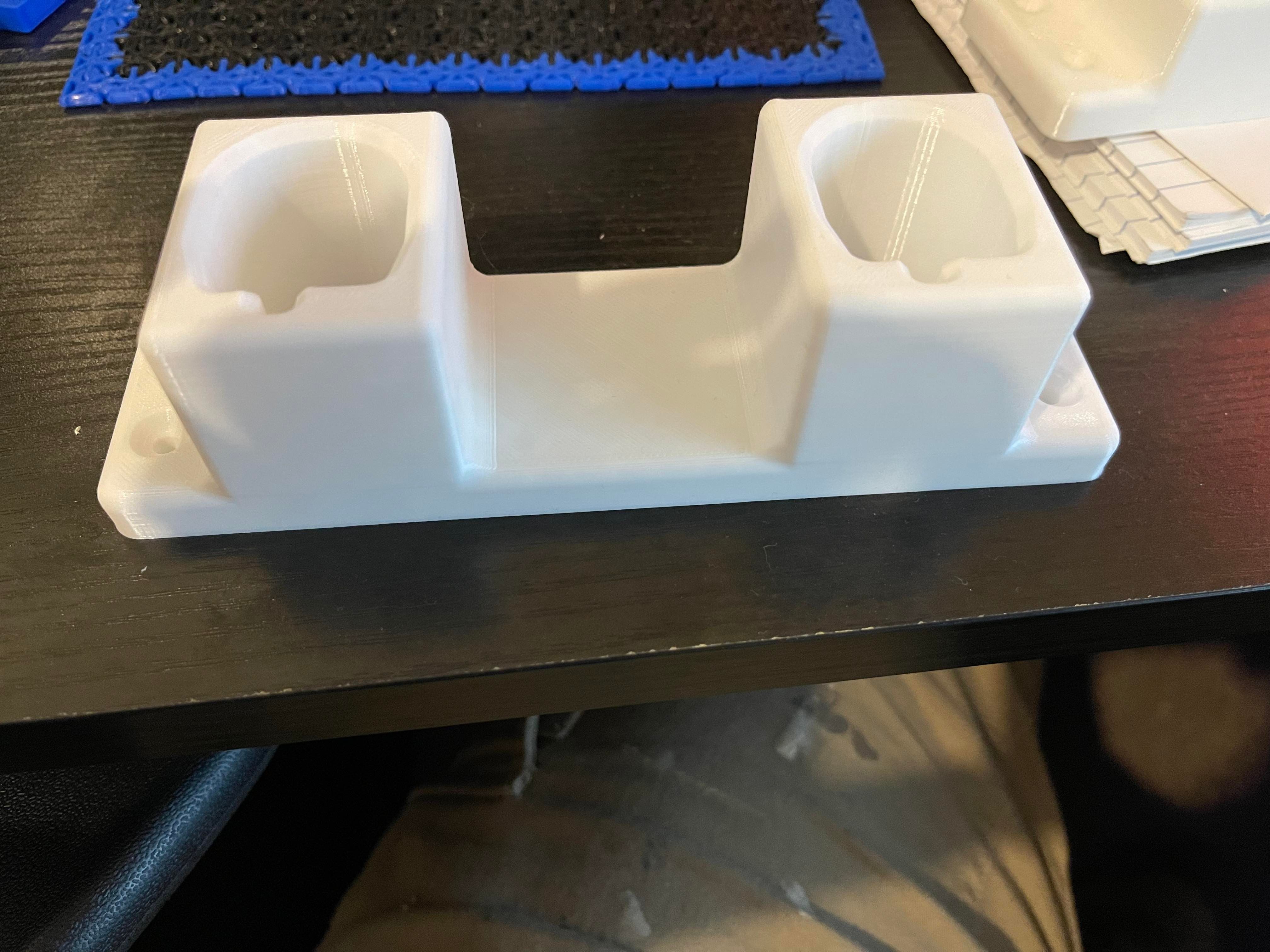 Download STL file dual ryobi battery holder • 3D printer object ・ Cults