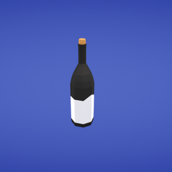 Capture d’écran 2017-11-15 à 11.40.16.png Fichier OBJ gratuit Bouteille de vin・Modèle pour imprimante 3D à télécharger