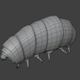 spitterPoly.png Factorio Small Spitter (pequeño) 3D Model Rigged