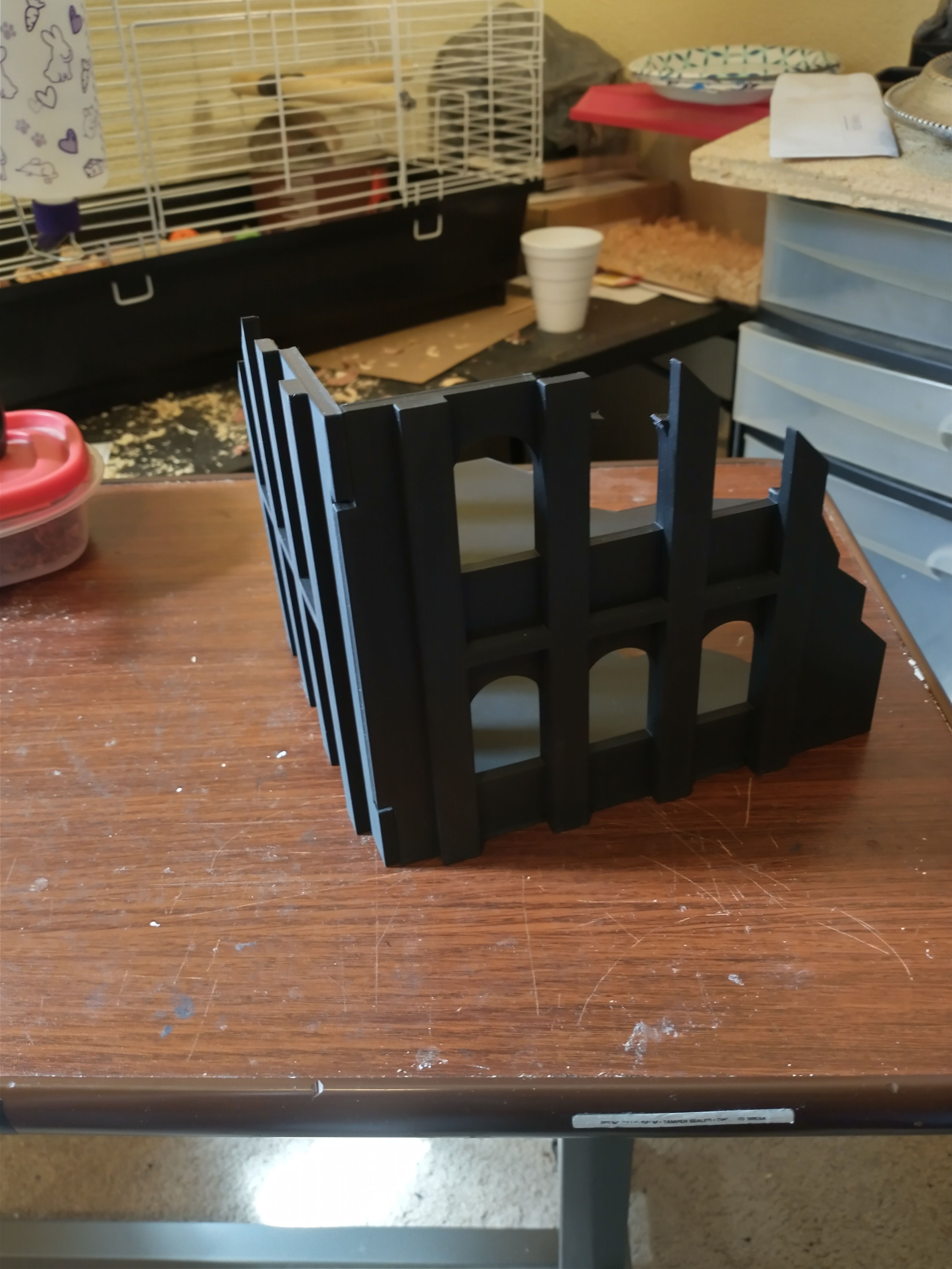 Download STL file Large tabletop gaming collapsed building • 3D print