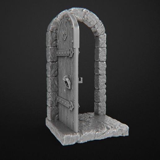 Dungeon Doors 3D model