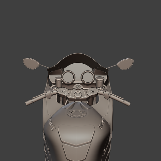 🥷 Kawasaki ZX14R 2012 3D Model・ STL File for 3D printing・Cults