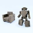 SquareSoza_1.jpg Transformable Sofa Robot 3.75 Inch - No Support