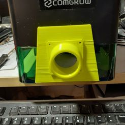 Comgrow 1.jpg Fichier STL Graveur laser Comgrow Extracteur de fumées・Modèle imprimable en 3D à télécharger