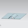 fan corver.png Archivo STL gratis Corredor de aire de la placa base Ender 3・Plan de la impresora 3D para descargar
