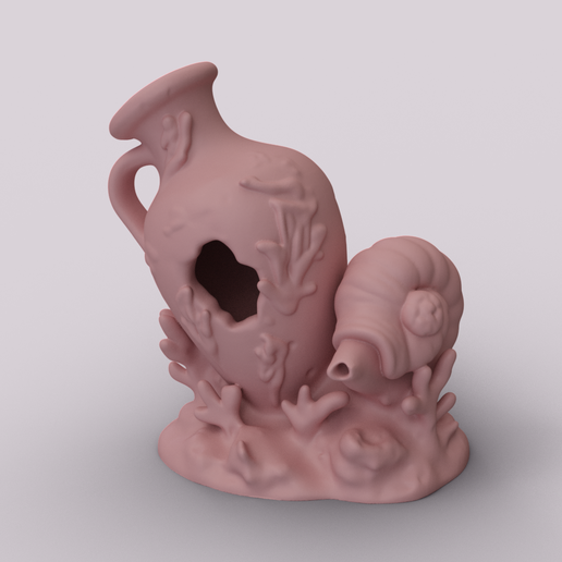 03714.png Ancient Amphora Aquarium Decoration