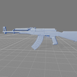 0tttt.png Modelo de fusil AK-47 imprimible en 3D (sólo para decoración y exposición)