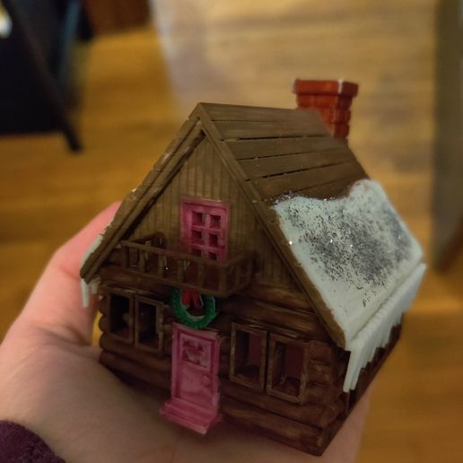 Lámpara de cabina navideña