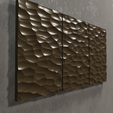 panel-1.4.png 3D модель декоративной стеновой панели для фрезерного станка с ЧПУ или 3D принтера, CNC файл, STL файл.Скачать файлы.
