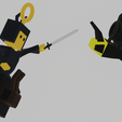 main_color.png A knight rides a bee and fights a wasp