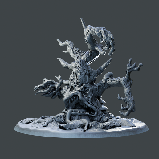 Tree – Demons ArtStation - Cursed Tree Spirit